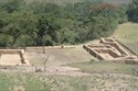 Ruinas de cultivos y viviendas del fuerte