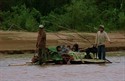 Locals navigating Pilon Lajas